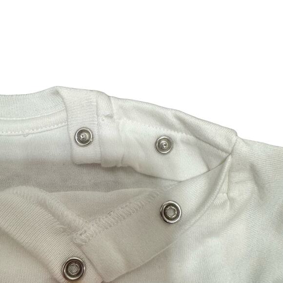 DOLCE & GABBANA Baby 12-18 Months #dgfamily Appliqué T-Shirt Short Sleeve White - Picture 7 of 13